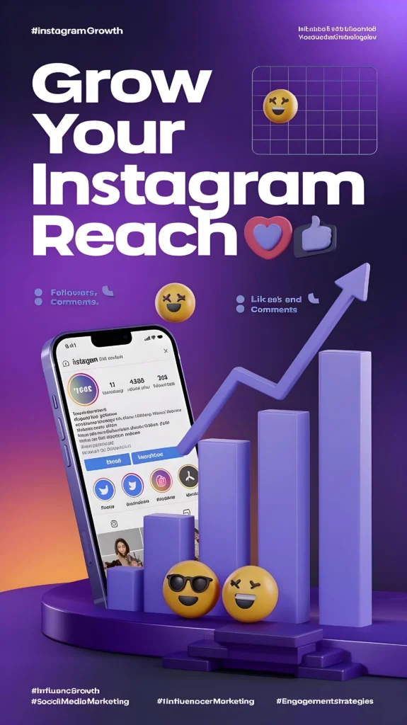 Instagram growth and social media marketing services for business