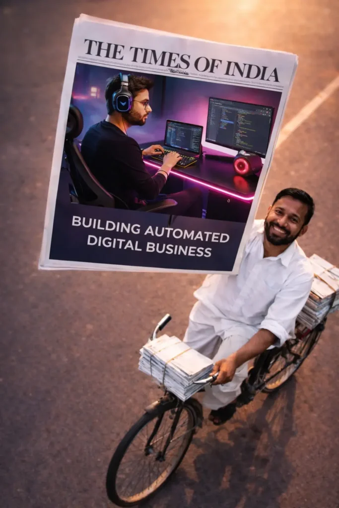 AI creative design services by Harshit Grover for business branding